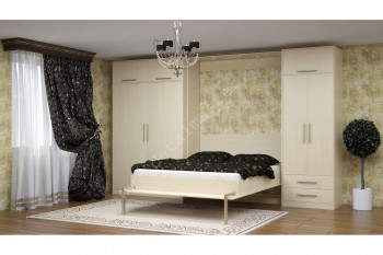 Комплект мебели со шкаф-кроватью трансформер Ратмир в Колыбельке - kolybelka.mebel54.com | фото
