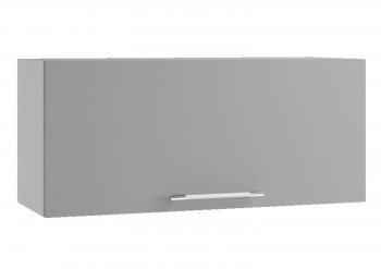 Норд ШВГ 800 Шкаф верхний горизонтальный (Камень беж/корпус Белый) в Колыбельке - kolybelka.mebel54.com | фото