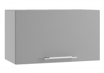 Ройс ПГ 600 Шкаф верхний горизонтальный (Графит софт/корпус Серый) в Колыбельке - kolybelka.mebel54.com | фото