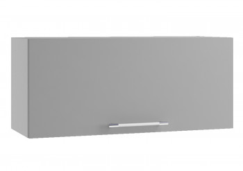 Ройс ПГ 800 Шкаф верхний горизонтальный (Графит софт/корпус Серый) в Колыбельке - kolybelka.mebel54.com | фото