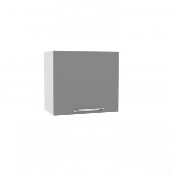 Ройс ВПГ 500 Шкаф верхний горизонтальный высокий (Графит софт/корпус Серый) в Колыбельке - kolybelka.mebel54.com | фото